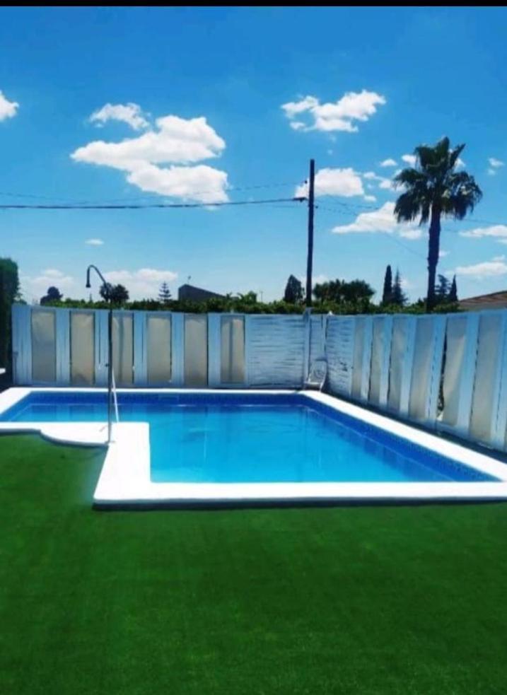 Chalet Con Encanto Villa Palomares del Río Kültér fotó